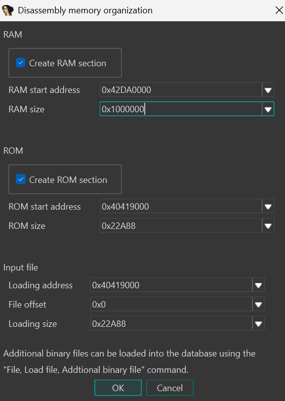 Loading configuration